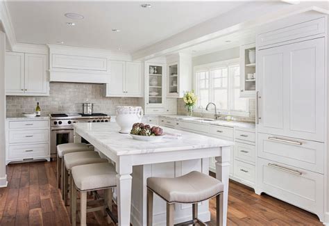 White Kitchen With Inset Cabinets Home Bunch Interior Design Ideas