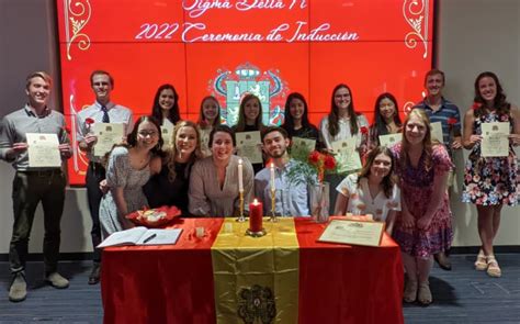 Samford Students Recognized By Sigma Delta Pi National Collegiate