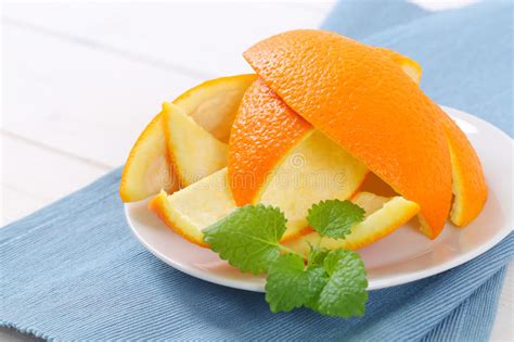 Pile Of Orange Peels Stock Image Image Of Ingredient 86956431