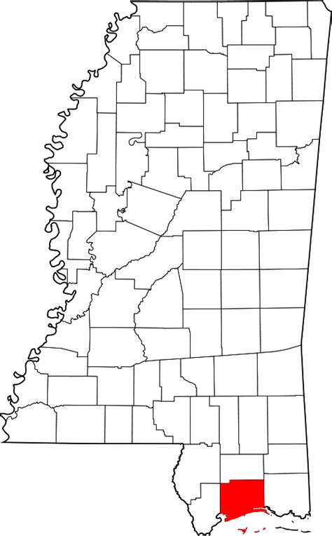 Harrison County Mississippi Districts