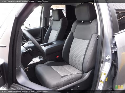 Graphite Interior Front Seat For The 2017 Toyota Tundra Sr5 Double Cab