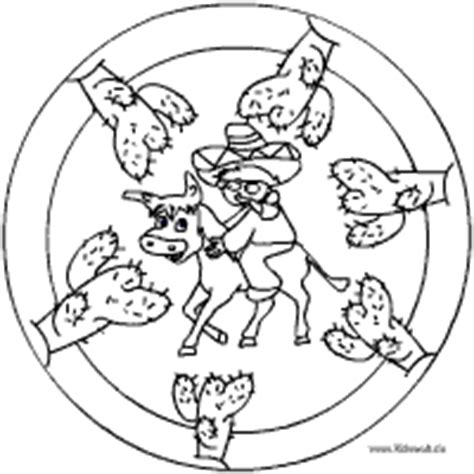 Fasching ist die chance, wild zu werden, bevor. Fasching-Mandala im kidsweb.de
