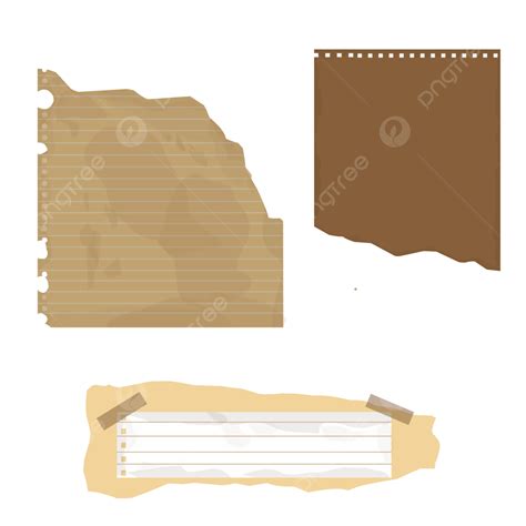 estética de papel rasgado con textura png vector estético papel rasgado png imagen para