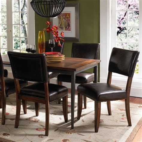 No results found for . Hillsdale Cameron 7 Piece Rectangle Wood and Metal Dining ...