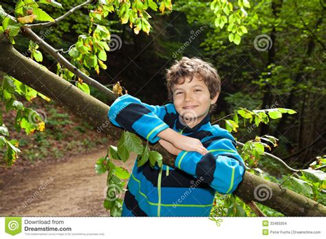 Teenage Boy Being Very Happy Stock Photo Image Of Copy Hiking 33483304