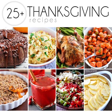 This menu is great for families looking to trying something new this holiday season, as each dish is unique, easy to make, and absolutely delicious. 25+ Thanksgiving Recipes - Easy Peasy Meals