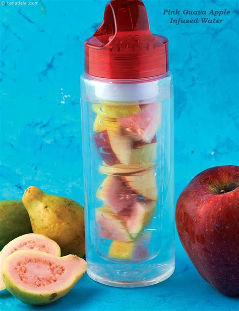 Pink Guava Apple Infused Water Recipe