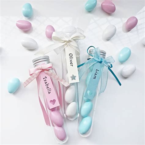 Personalised New Baby Favours Sugared Italian Confetti By Aphrodite