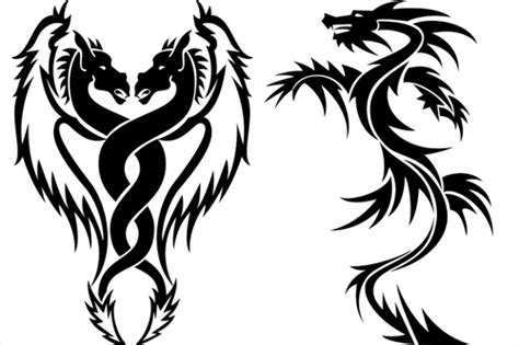 Tribal Dragon Tattoos Designs Pictures And Ideas Tattoo Me Now