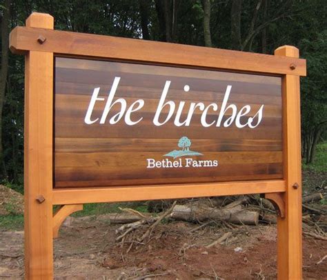 Wooden Business Signs Business Signs Outdoor