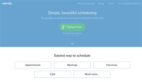🌟 what is the best instagram scheduling app?+ Review: Calendly
