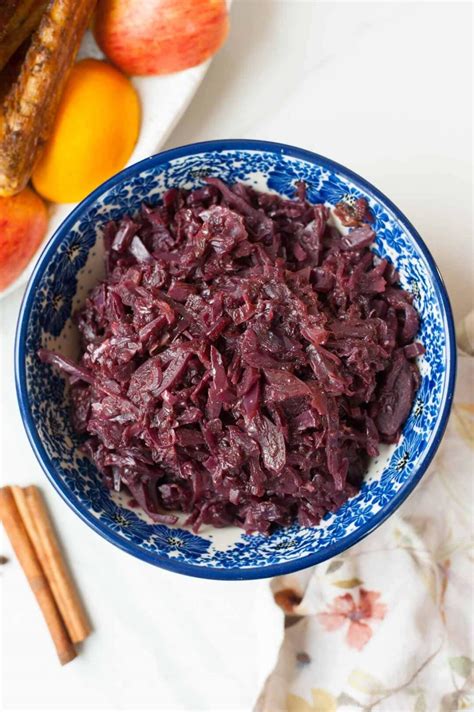 German Red Cabbage Rotkohl Rotkraut Everyday Delicious