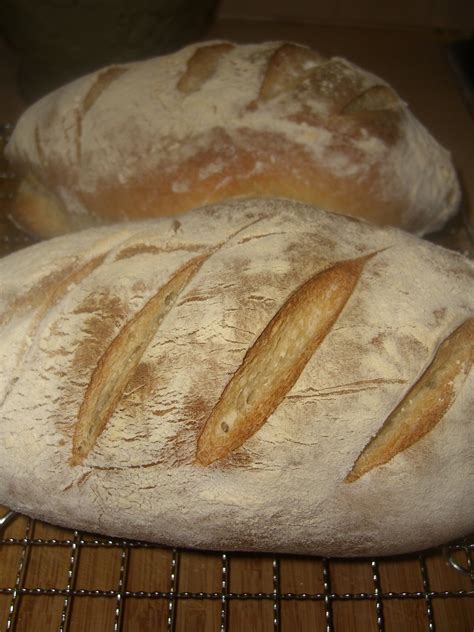 The Cutting Edge Of Ordinary Beautiful Rustic White Bread