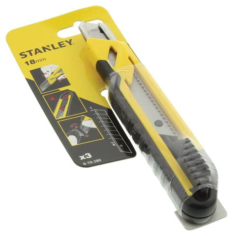 10 280 Stanley Snap Off Knife Retractable Stainless Steel