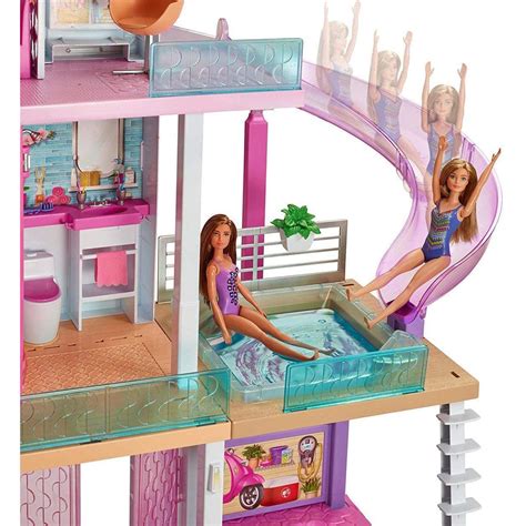 Barbie Fhy73 Dreamhouse Portable Doll House With Furniture And