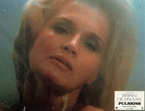 ANGIE DICKINSON PULSIONS Dressed To Kill 1980 Vintage Lobby Card N10