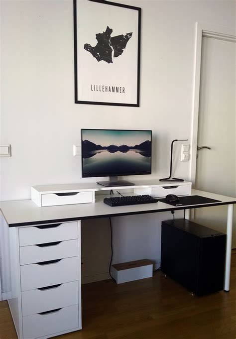 My Ikea Battlestation Home Office Setup Gaming Room Setup Room Setup