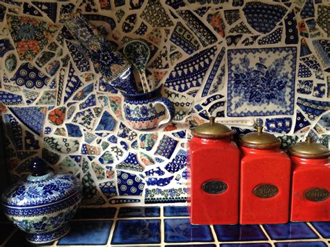 Potato salad | ukrainian recipes. My mother took broken polish pottery and turned it into a ...