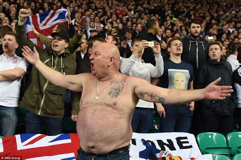 England Fans Used Football Match Against Scotland To Tease Fans Over