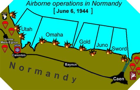 Airborne Operations In Normandy June 6th 1944 D Day