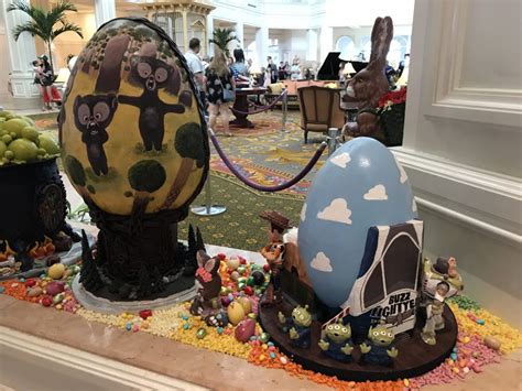 Sixth Annual Disneys Grand Floridian Easter Egg Display
