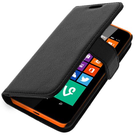 Flip Wallet Case Slim Cover For Nokia Lumia 630 635 Silicone Shell â