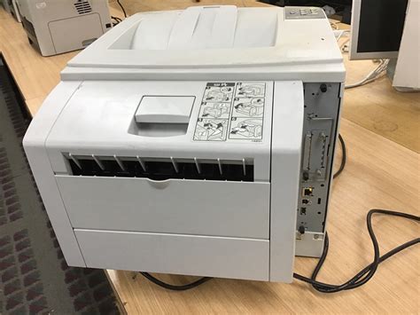 Ricoh aficio sp 4210n is a b/w laser printer. Printer, Ricoh Aficio SP 4210N, Powers ON, Not Tested