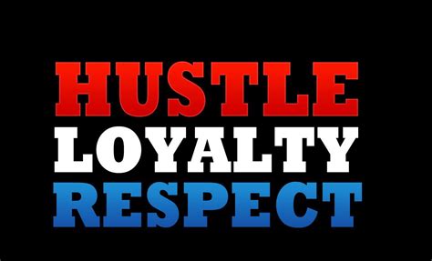 Hustle Loyalty Respect Wallpapers Wallpaper Cave