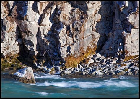 Die Hvítá Unterhalb Des Gullfoss Island Foto And Bild Europe