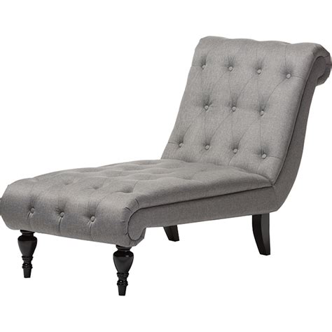 Shop for tufted chaise lounges at walmart.com. Layla Upholstered Chaise Lounge - Button Tufted, Gray ...