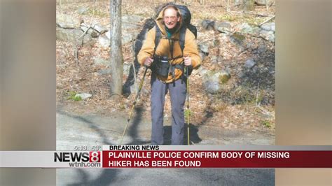 Body Of Missing Plainville Hiker Found Youtube