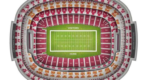 Fedex Field Fedexfield A Plan Of Sectors And Stands How To Get There