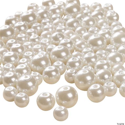 8mm 12mm bulk 100 pc pearl beads oriental trading