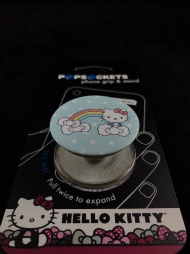 Popsockets Sanrio Japan Cute Hello Kitty Rainbow Popsocket Pop Socket