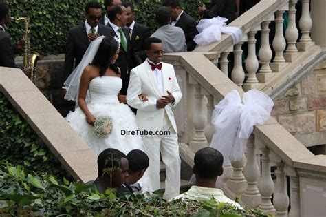 Ethiopian News Teddy Afro Marries Amleset Muchie In Addis Ababa In