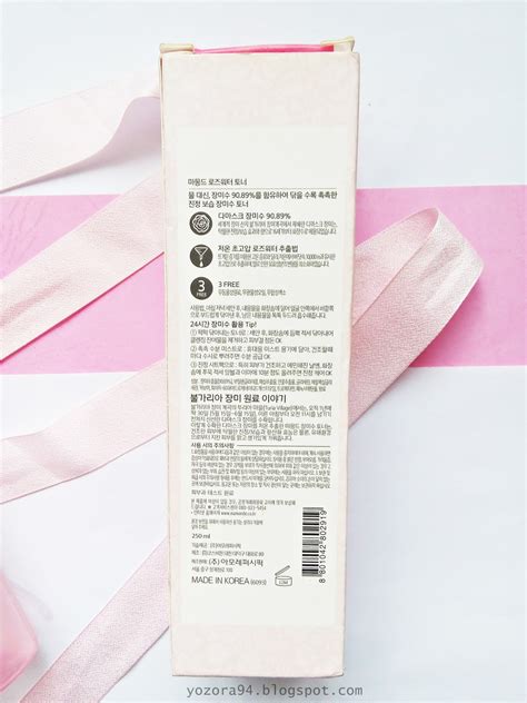Mamonde rose water toner 500ml + flower toner gift set korea beauty cosmetic 마몽드. Review : Mamonde Rose Water Toner - Ell's Beauty Diary