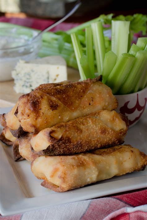 Stir in coleslaw mix, water chestnuts, onions, soy sauce, garlic powder, ginger, salt and pepper. Air Fryer Buffalo Shrimp Egg Rolls - What the Forks for ...