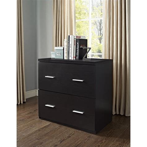 Top 10 decorative file cabinets/file cart for your home/office. 2 Drawer Lateral File Cabinet in Espresso - 9532096