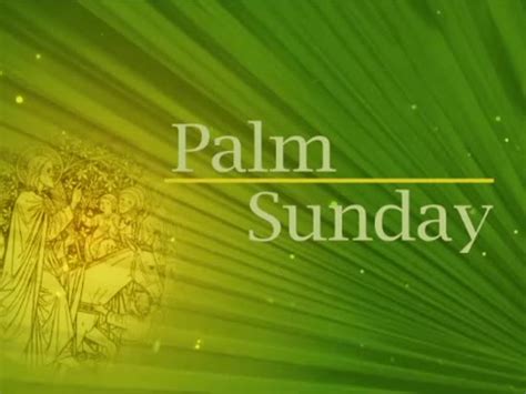 Palm Sunday Title Background Videos2worship Sermonspice