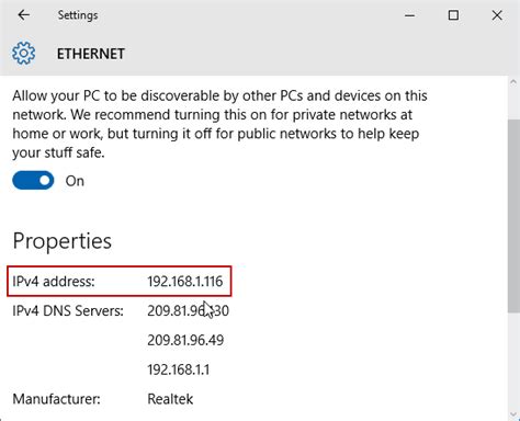 How To Find The Ip Address Of Your Windows 10 Pc