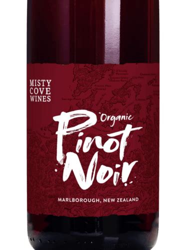 Misty Cove Organic Pinot Noir Vivino