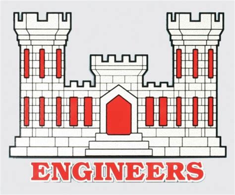 Us Army Corps Of Engineers Sticker Made In The Usa Ebay