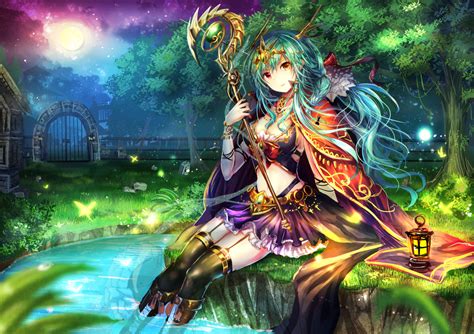 Anime anime girls short hair blue hair rifles suits science fiction wallpaper. Wallpaper : illustration, anime girls, blue hair, staff ...