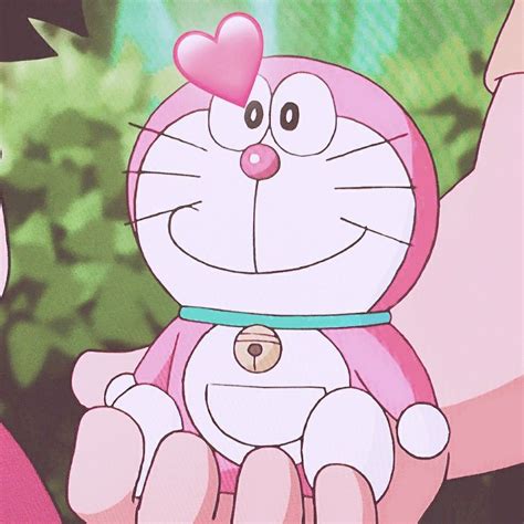 Pink Doraemon かわいいステッカー ドラえもん イラスト かわいい