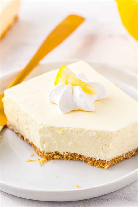 No Bake Lemon Cheesecake Easy Dessert Recipes