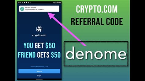 By applying this code you will receive a bonus up to 50 usd. Crypto.com Referral Code $50 6xy9cpcjy4 & My Experiences ...
