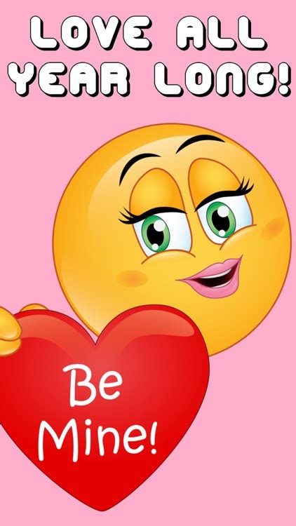 Flirty Emojis Valentines By Emoji World
