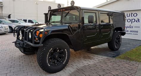 This 1997 Hummer H1 Diesel Makes The G63 Amg Look Like A Toy Carscoops
