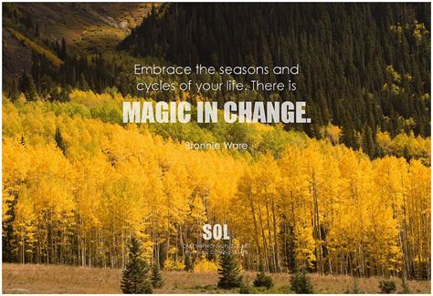 Embrace The Seasons And Cycles Of Your Life There Is Magic In Change