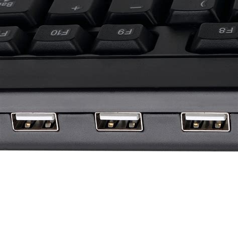 Multimedia Desktop Keyboard With 3 Port Usb Hub Adesso Inc Your